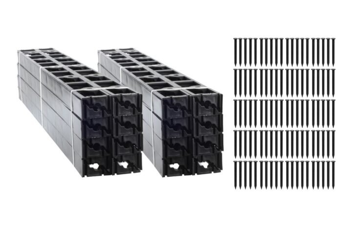 Zestaw obrzeży trawnikowych 32mb +100 kotew