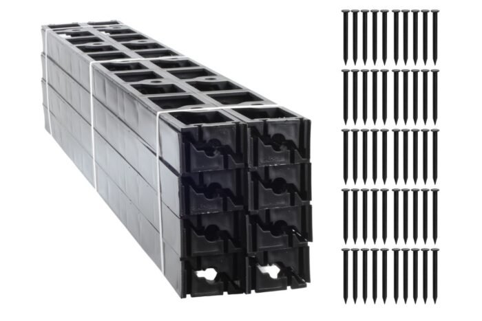 Zestaw obrzeży trawnikowych 16mb +50 kotew